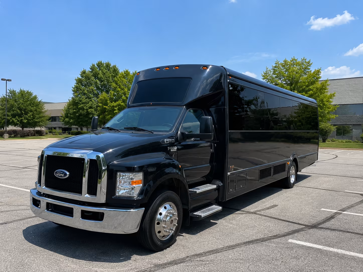 Long Beach Bachelor & Bachelorette Transportation party bus exterior