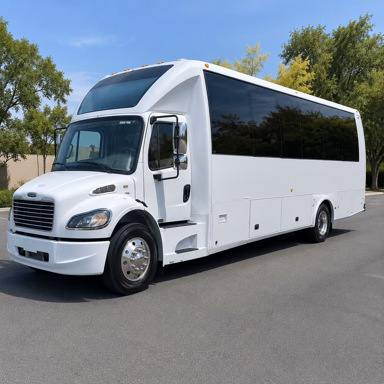 Long Beach Birthday, Sweet 16, & Quinceañera Transportation party bus interior