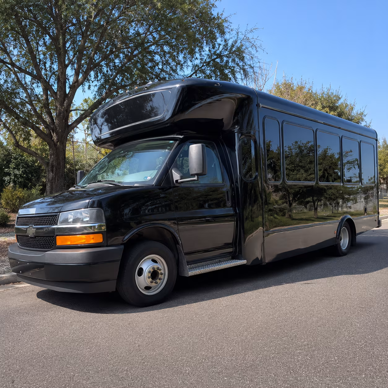 Long Beach Concert & Music Festival Transportation party bus exterior