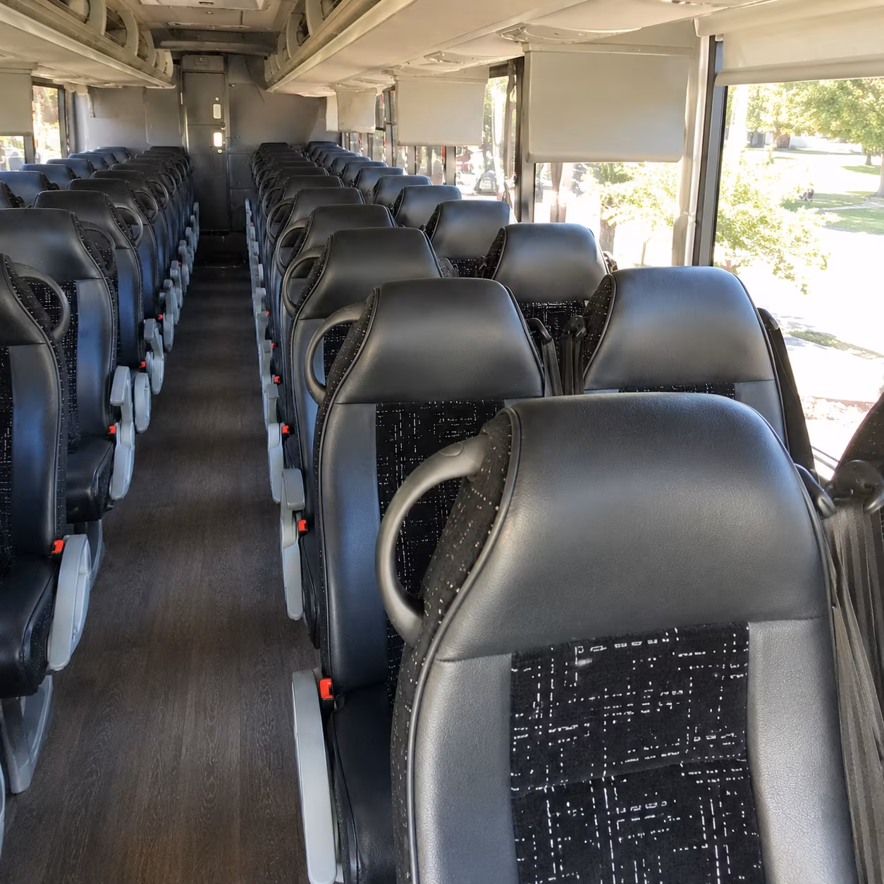 Long Beach School Event Transportation onboard seating